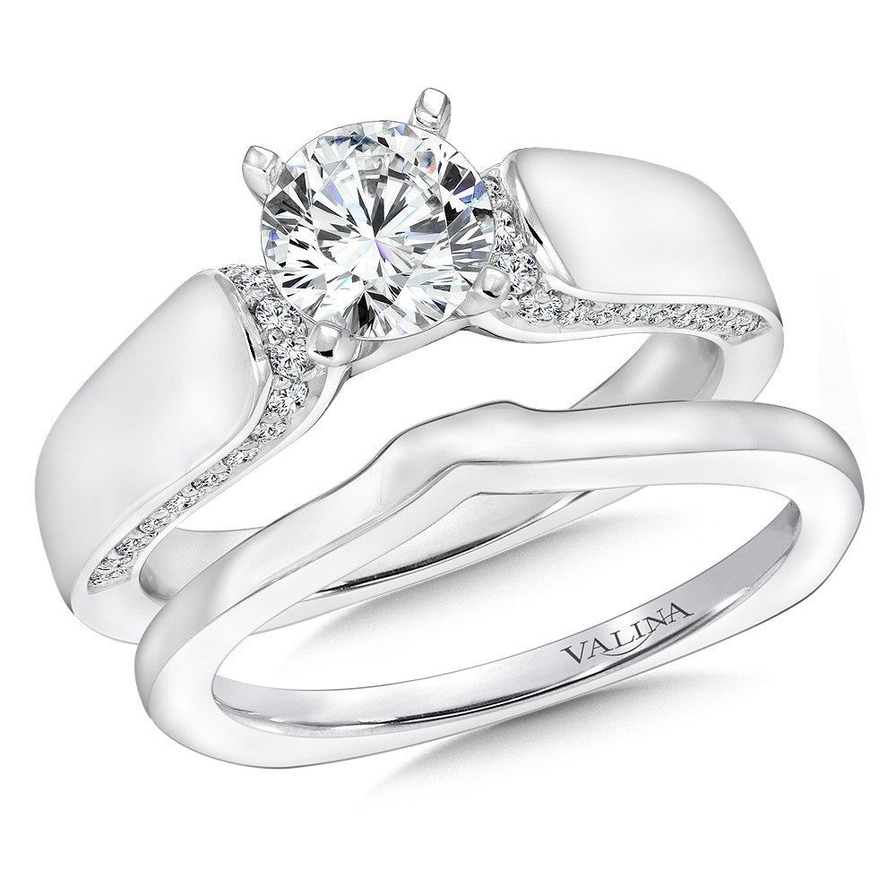 Valina Diamond Engagement Ring R9069W