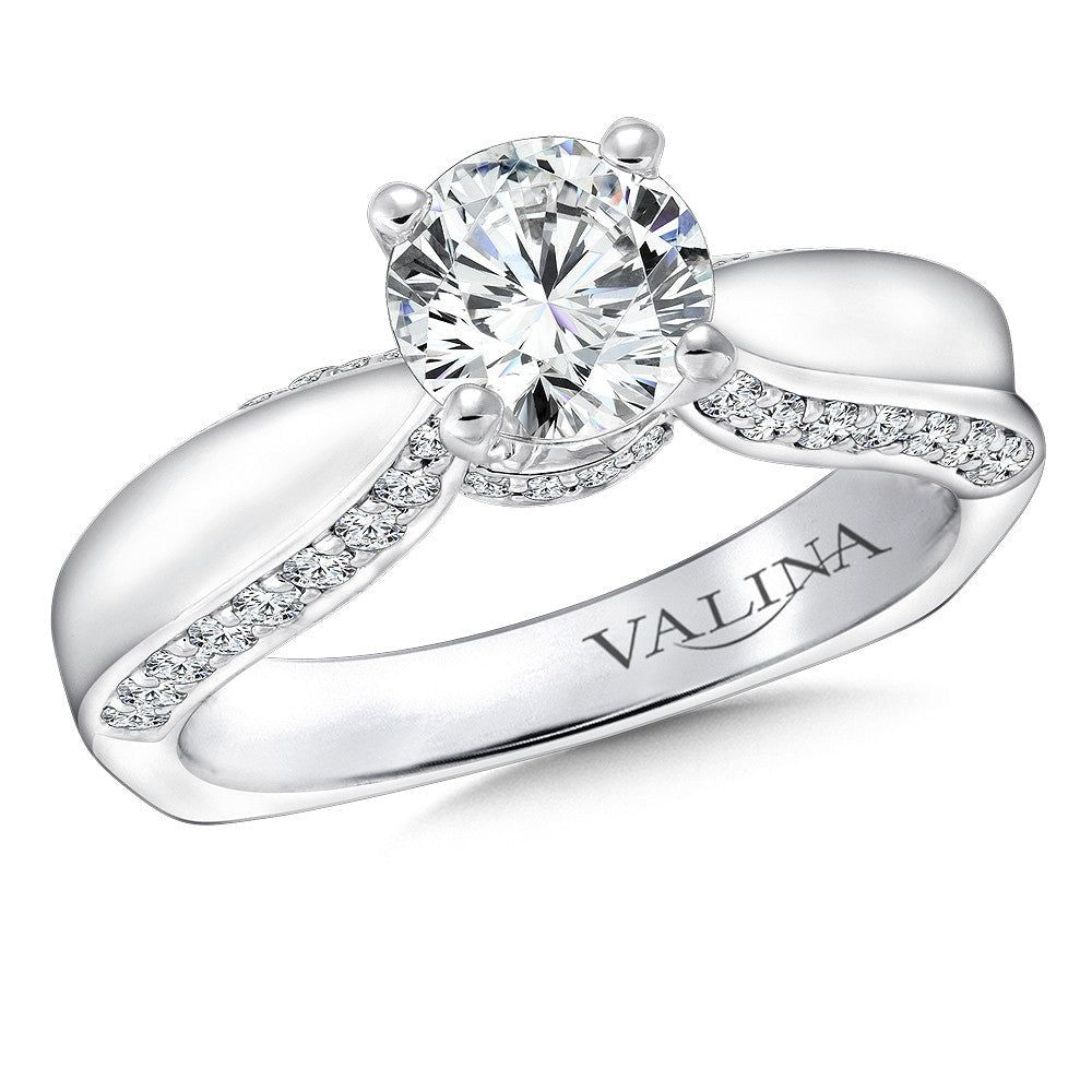 Valina Diamond Engagement Ring R9246W