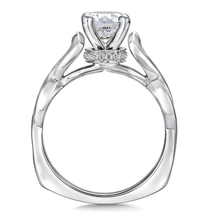 Valina Spiral Style Diamond Engagement Ring R9257W