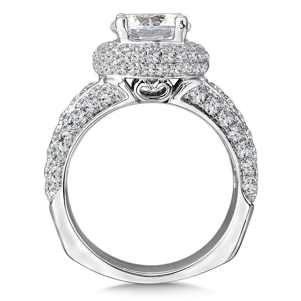 Valina Statement Halo Engagement Ring R9259W