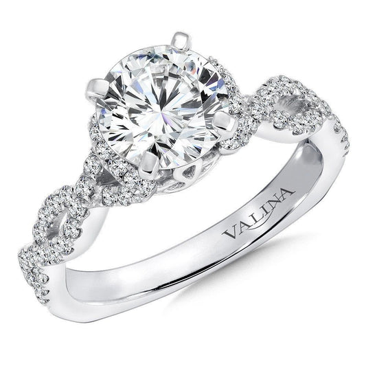 Valina Diamond Engagement Ring R9268W