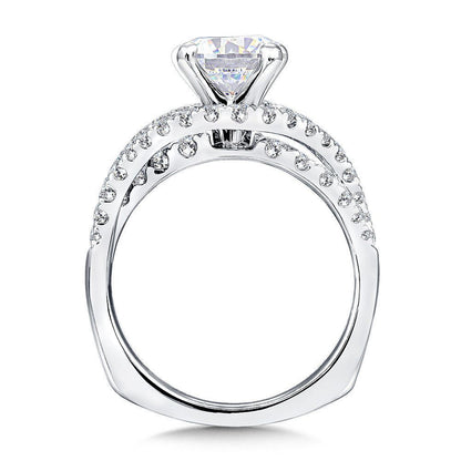Valina Spiral Style Diamond Engagement Ring R9296W