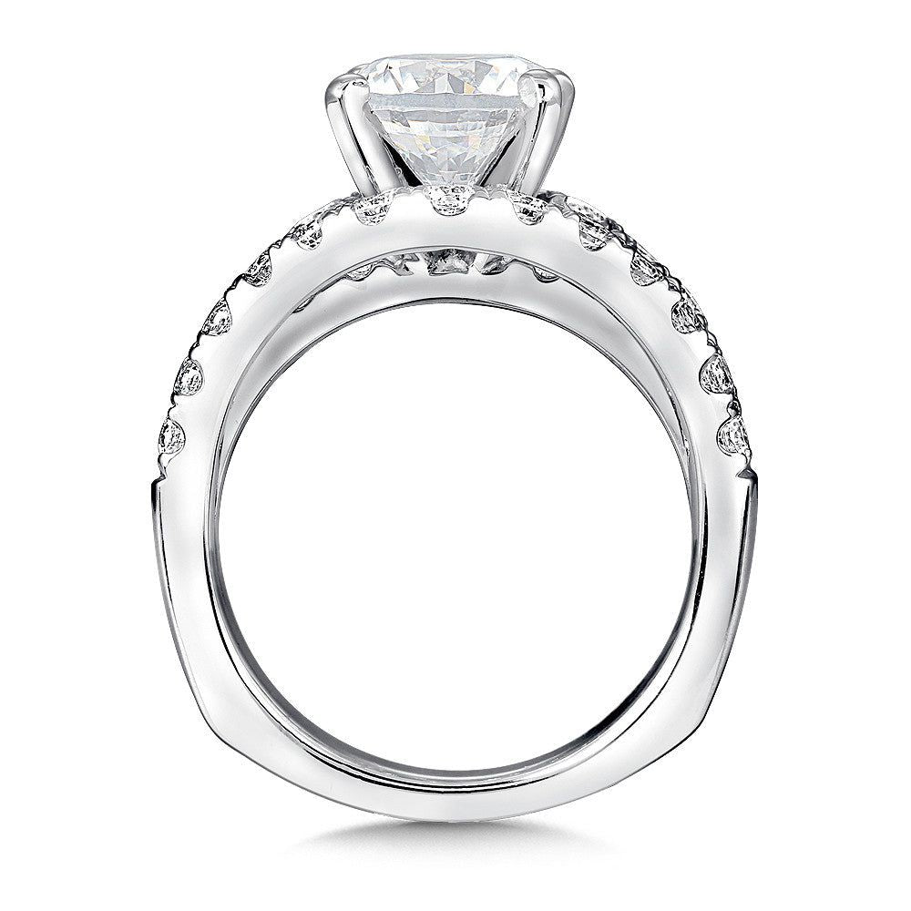 Valina Split Shank Style Engagement Ring R9302W