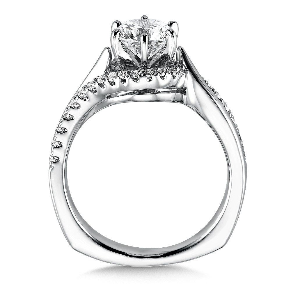 Valina Spiral Style Diamond Engagement Ring R9306W