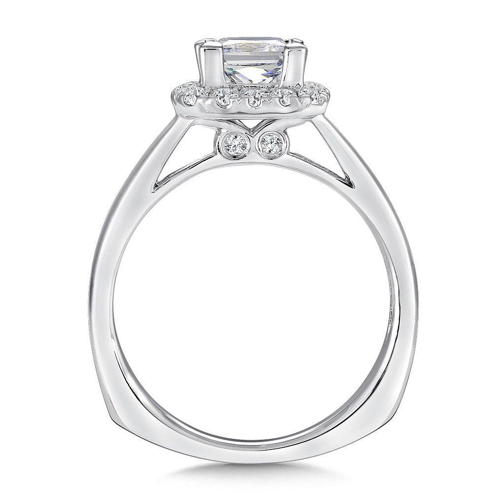Valina Halo Style Diamond Engagement Ring R9312W