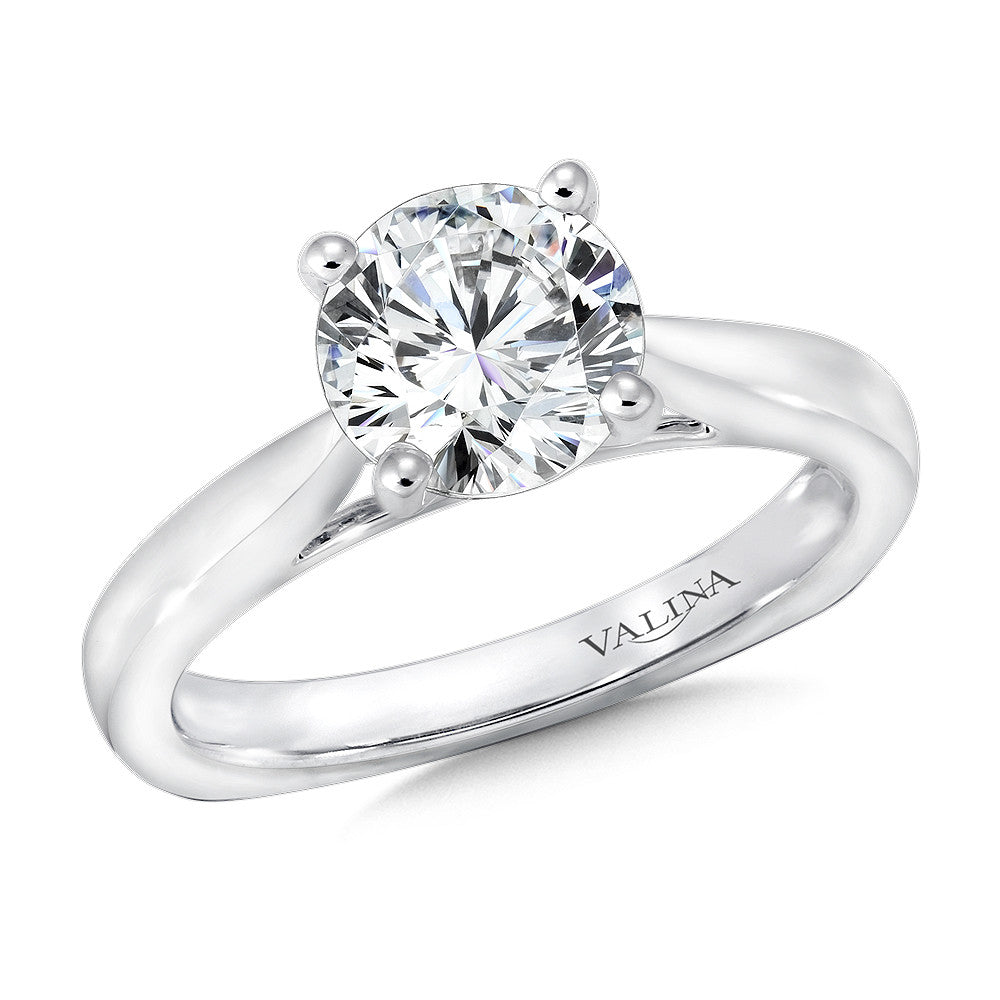 Valina Solitaire Engagement Ring R9360W
