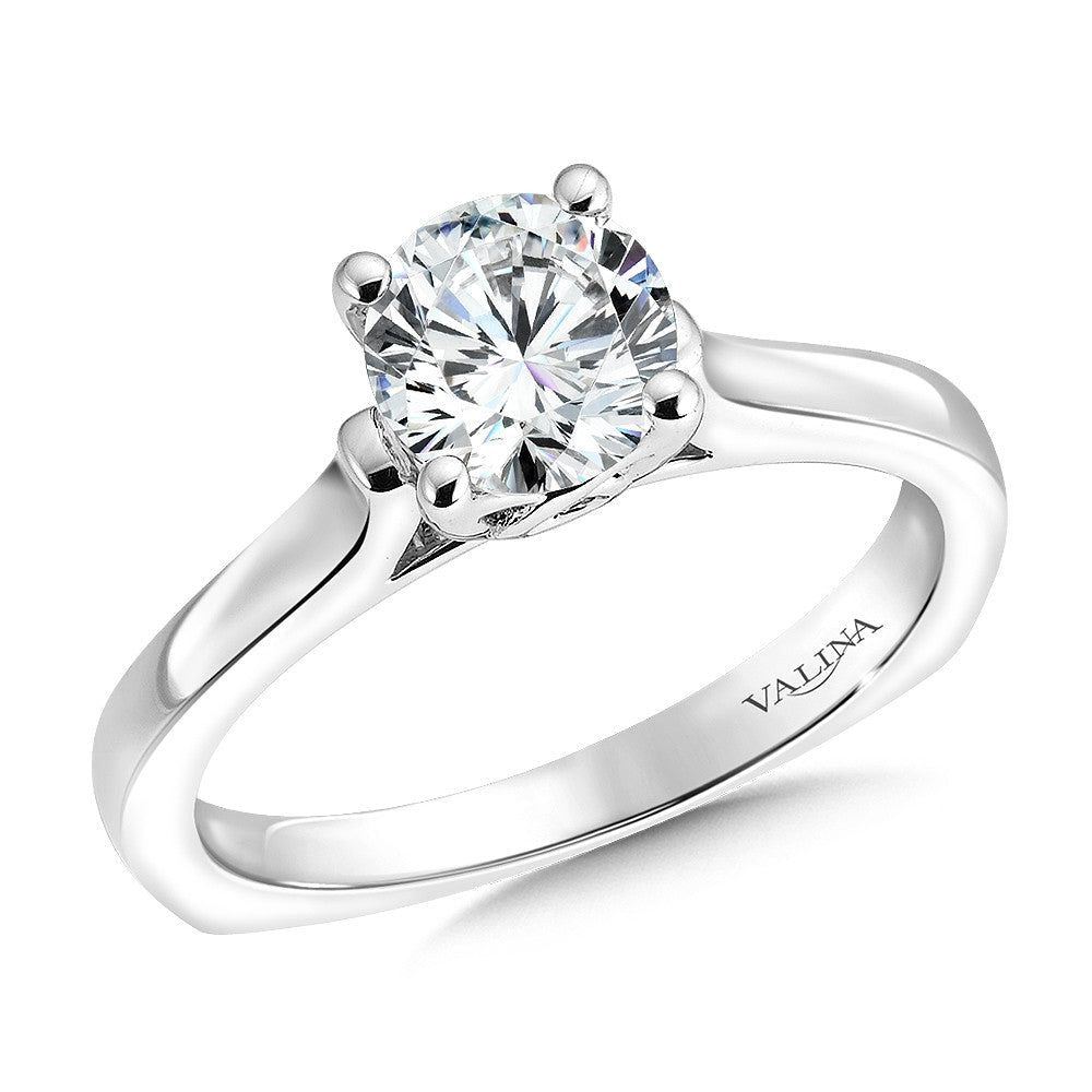 Valina Solitaire Engagement Ring R9549W