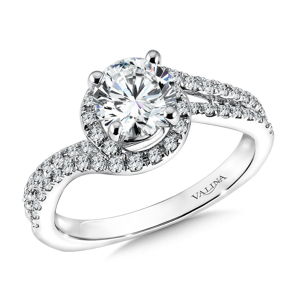 DIAMOND ENGAGEMENT RING R9579W