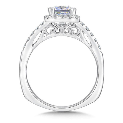 Valina Halo Style Diamond Engagement Ring R9649W