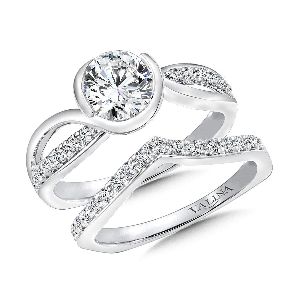 Valina Diamond Engagement Ring R9668W