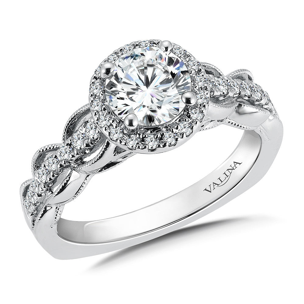 DIAMOND ENGAGEMENT RING R9684W