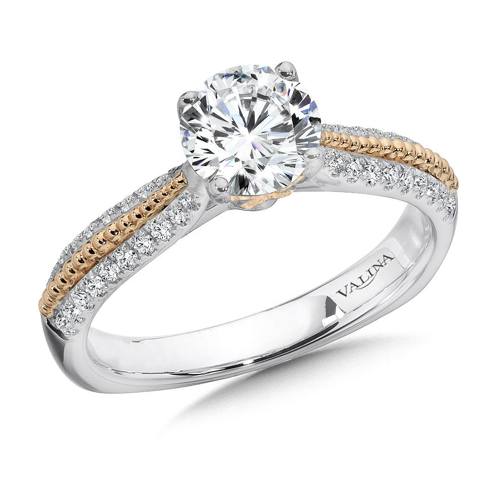 DIAMOND ENGAGEMENT RING R9728WP