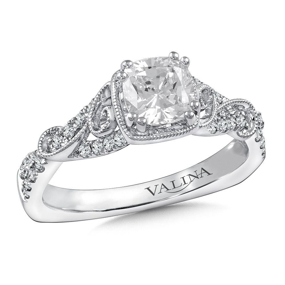 Valina Diamond Engagement Ring R9763W
