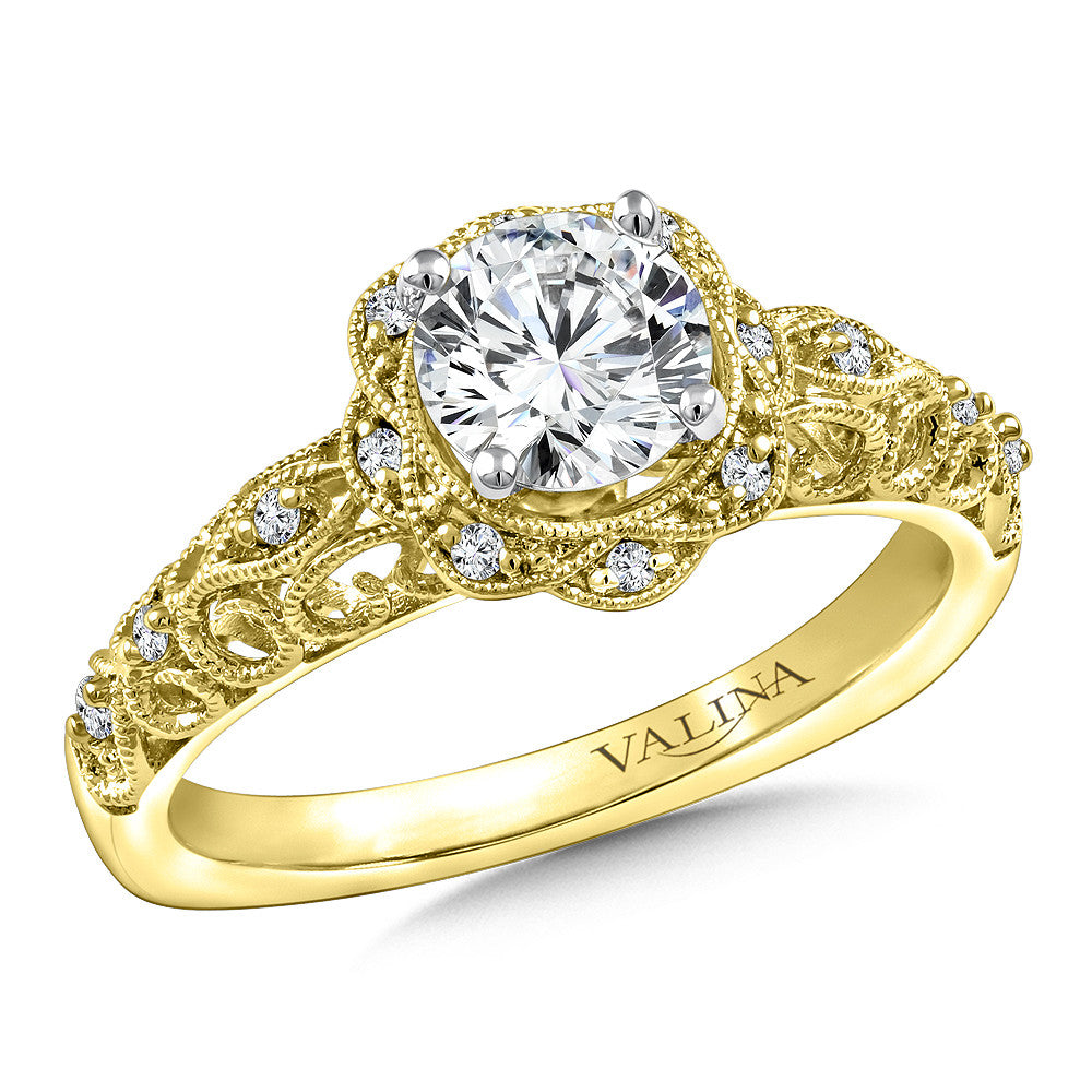 Valina Diamond Engagement Ring R9813Y