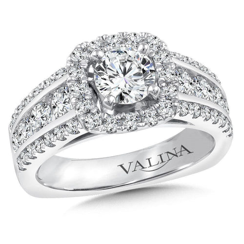 Halo Engagement Ring R9853W