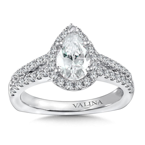 Halo Style Diamond Engagement Ring R9959W