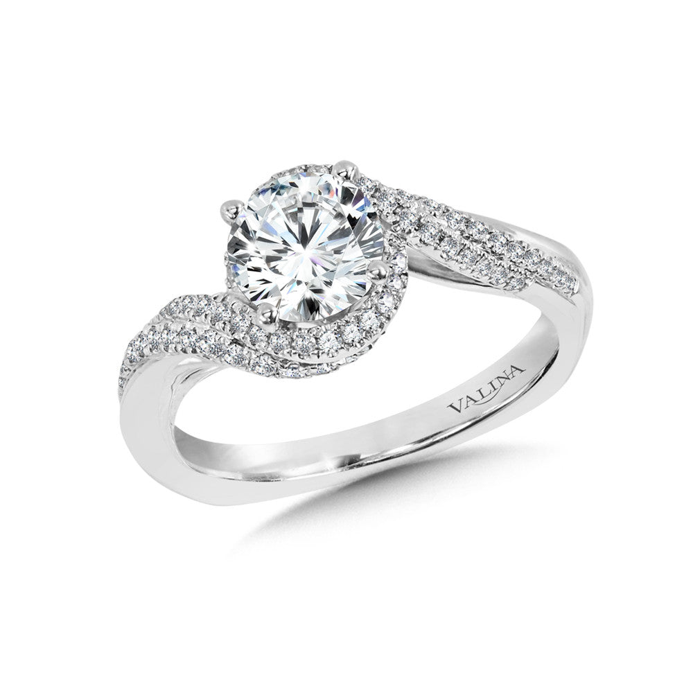 DIAMOND ENGAGEMENT RING R9974W