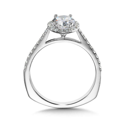Valina Diamond Halo Engagement Ring R9990W