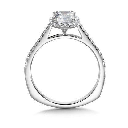 Valina Diamond Halo Engagement Ring R9991W