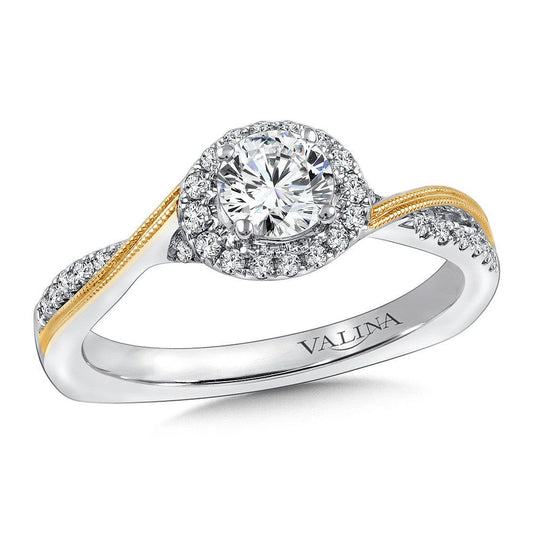 Valina Halo Engagement Ring RQ9843WY