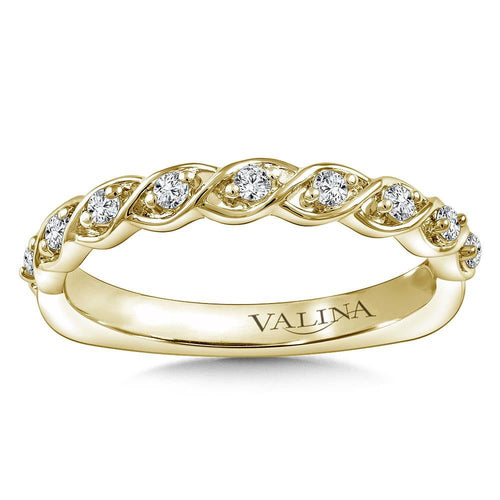 Stackable Diamond Rope Wedding Band RS9810BY