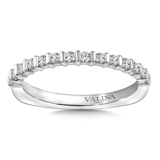 Valina Stackable Bar-Set Diamond Wedding Band RS9811BW