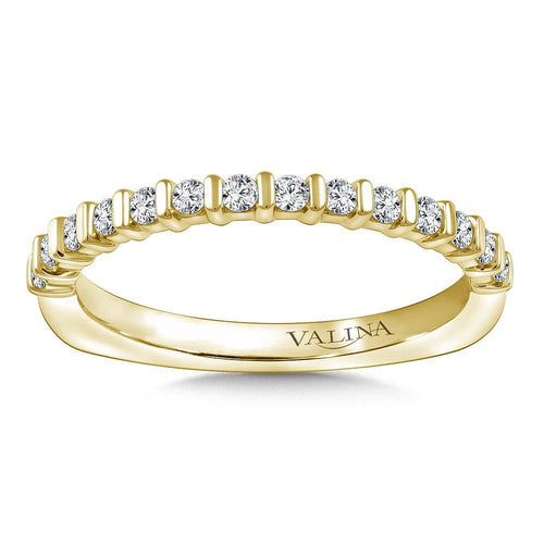 Stackable Bar-Set Diamond Wedding Band RS9811BY