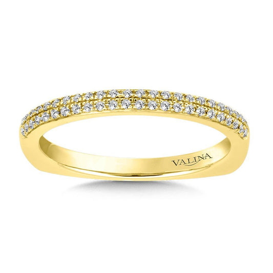 Valina Straight Stackable Diamond Wedding Band RS9833BY