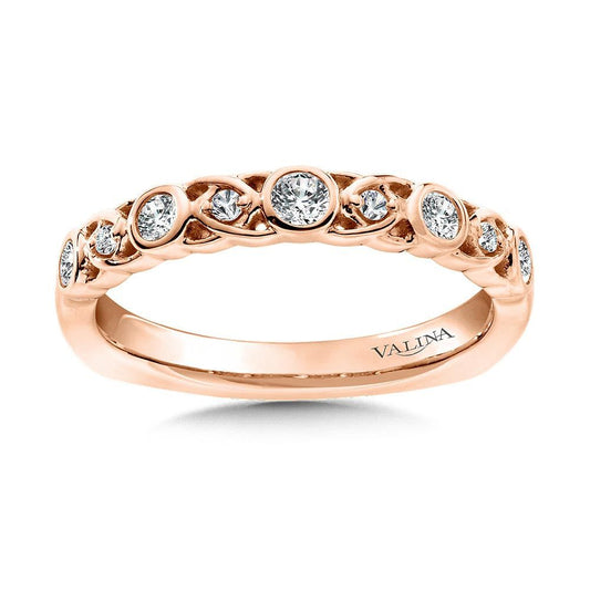 Valina Decorative Stackable Diamond Wedding Band RS9834BP