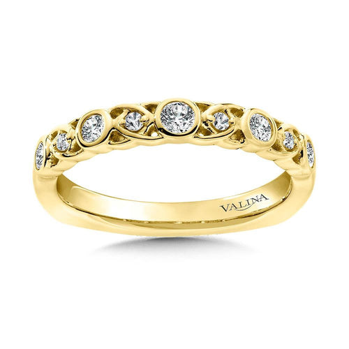 Decorative Stackable Diamond Wedding Band RS9834BY