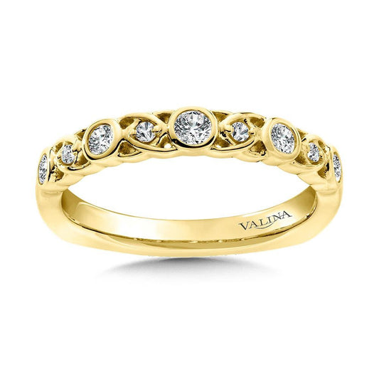 Valina Decorative Stackable Diamond Wedding Band RS9834BY