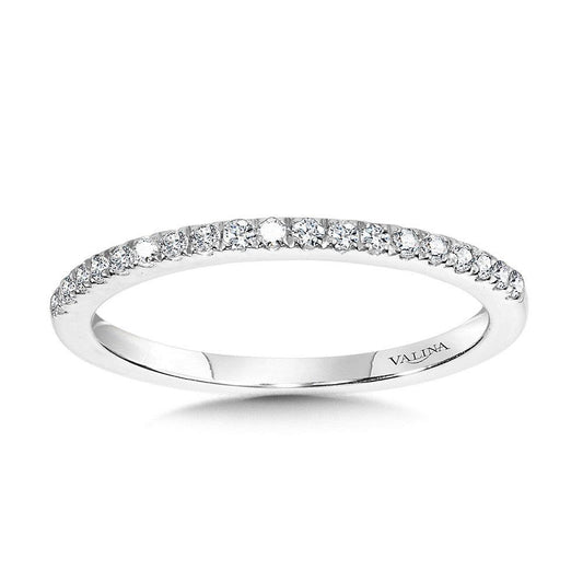 Valina Straight Diamond Wedding Band R2258BW-SR