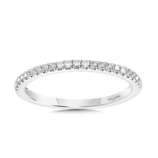 Valina Straight Diamond Wedding Band R2261BW-SR