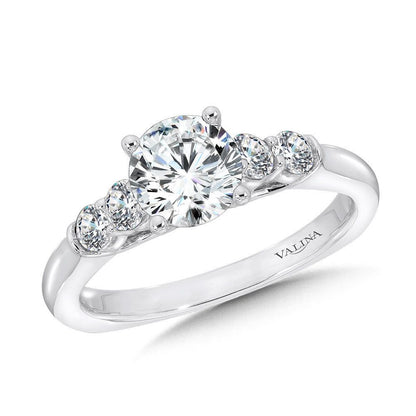 Valina Five-Stone Straight Engagement Ring R1086W