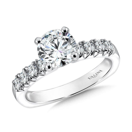 Valina Five-Stone Straight Engagement Ring R1087W
