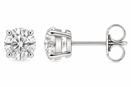 14K 0.50CT Certified Lab Grown Diamond Earring ( IGI Certified ) 64435