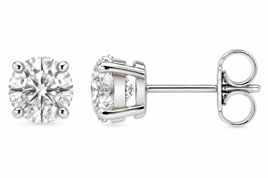 14K 0.50CT Certified Lab Grown Diamond Earring ( IGI Certified ) 64435
