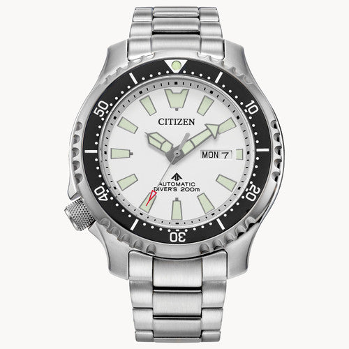 Citizen NY0150-51A Promaster Dive Automatic Fugu White