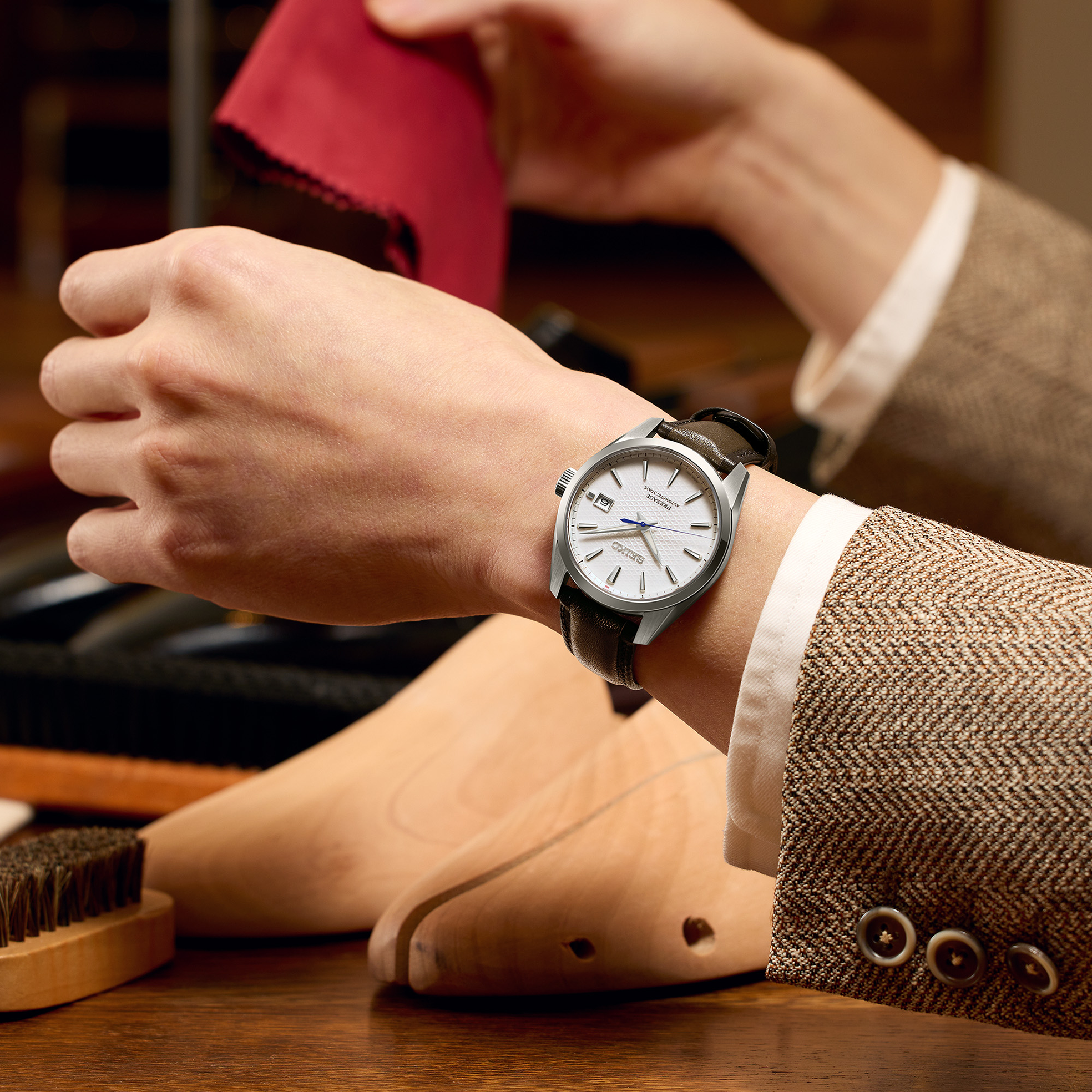 Presage Sharp-Edged Series Seiko 110th Anniversary of Watchmaking Limited Edition SPB413